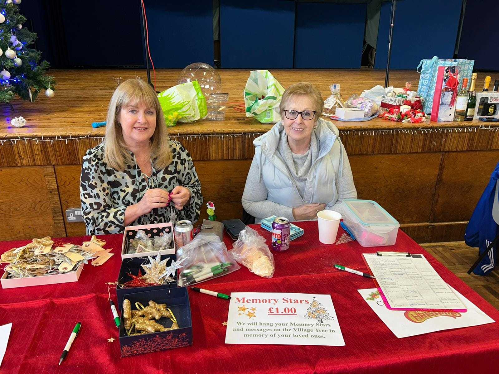 Dalmellingtons Christmas fayre took place at the towns community centre 