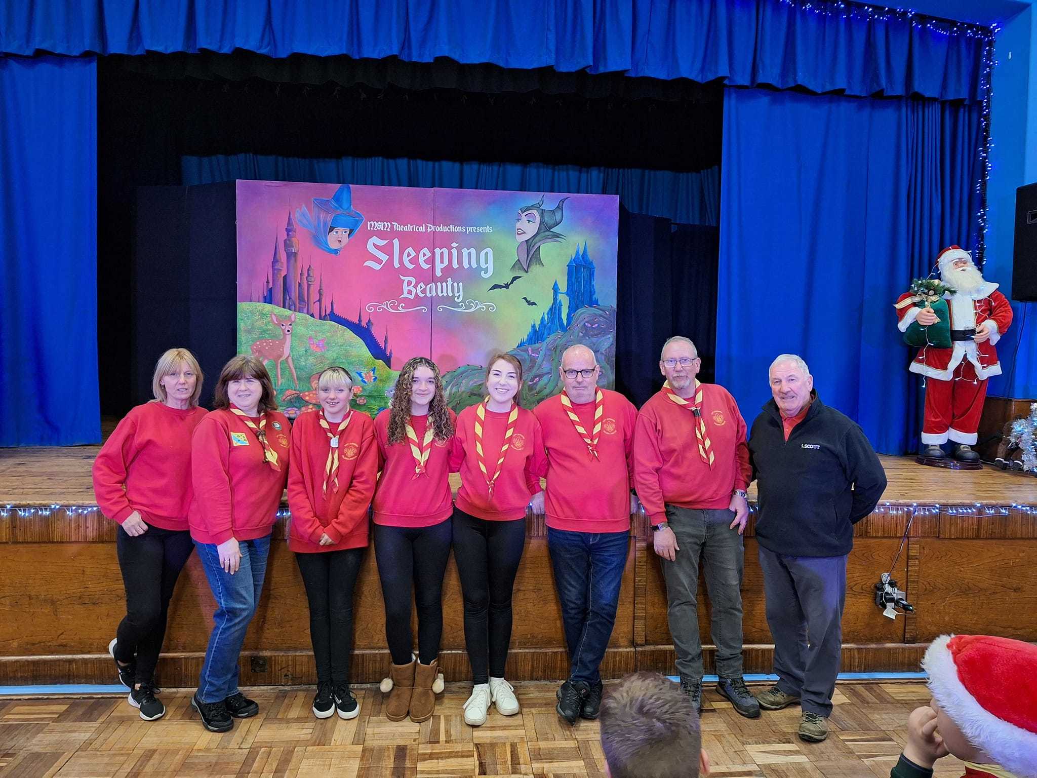 Dalmellingtons pantomime, Sleeping Beauty, was held at the towns community centre 