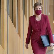 Nicola Sturgeon returned to Parliament to make her statement in front to MSPs