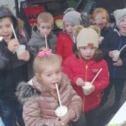 Bellsbank pupils learn about benefits of healthy eating on nursery outing