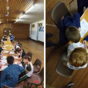 Mauchline Cubs and Scouts enjoy Thanksgiving celebrations