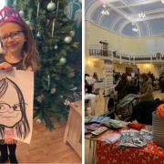 Christmas market brings festive cheer to Cumnock with hundreds of free gifts