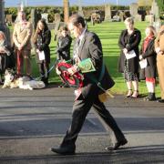 Details have been confirmed of Cumnock's Remembrance Sunday parade on November 13