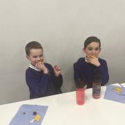 Healthy eating at Lochnorris Primary School (Photo - @LochnorrisPrim1 on Twitter)