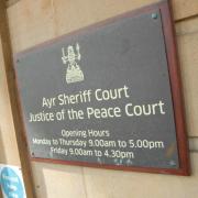 John Barr, 74, pleaded not guilty to a single charge during a brief hearing at Ayr Sheriff Court.