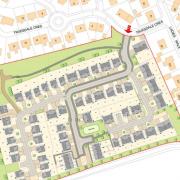 Plans have been lodged to build 75 houses in Drongan