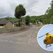 The incident happened in Sorn at the weekend