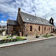 The stunning house in Muirkirk.