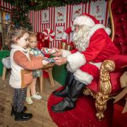 Kids will be able to meet Santa.
