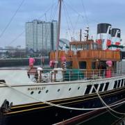 The iconic vessel is currently berthed in Glasgow