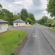 The incident happened near Dumfries House on Wednesday.