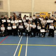 Doon Academy pupils received the vital training.