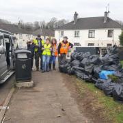 The village's Community Action Plan Group regularly help clean up the area