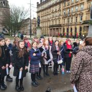 The choir in Glasgow.