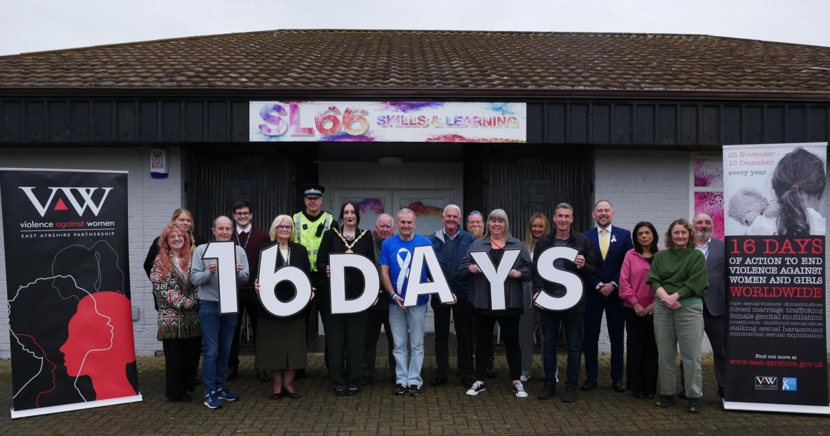More than 1,500 domestic abuse incidents recorded by police in East Ayrshire
