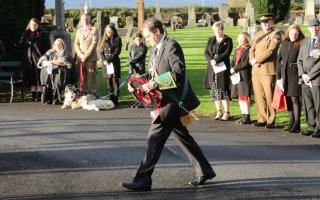 Details have been confirmed of Cumnock's Remembrance Sunday parade on November 13