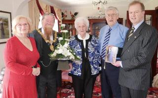 Cumnock couple Robert and Helen Grierson reached the special landmark of 60 years of marriage