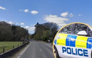 The incident took place on the A70 near Cumnock.