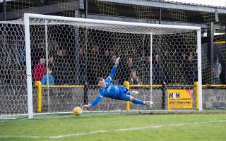 Talbot exited the League Cup after a penalty shoot-out defeat to Pollok on Saturday.